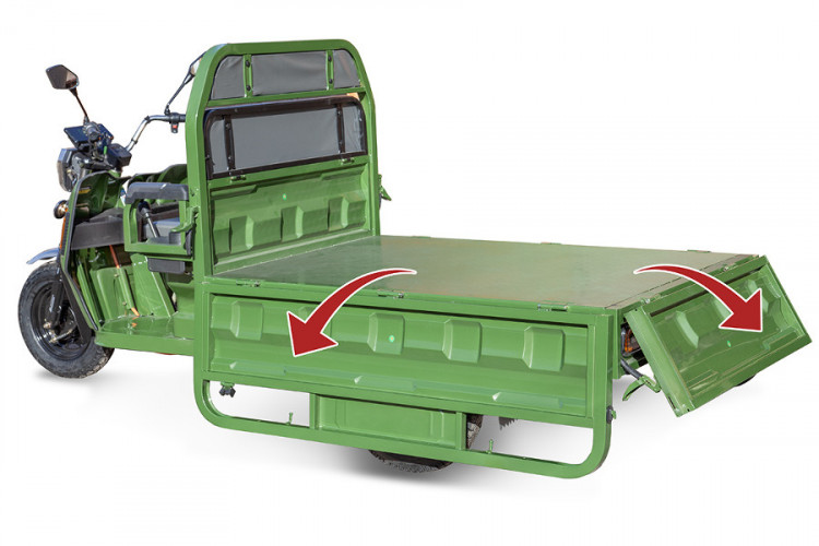 Грузовой электрический трицикл Rutrike Маяк 1500 в Воронеже