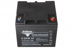 Тяговый гелевый аккумулятор RuTrike 6-GFM-40A (12V43A/H C20) Тяговый гелевый аккумулятор RuTrike 6-GFM-40A (12V43A/H C20)