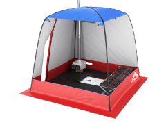 Мобильная баня-палатка МОРЖ c 2-мя окнами (Черный) Мобильная баня-палатка МОРЖ c 2-мя окнами (Черный)