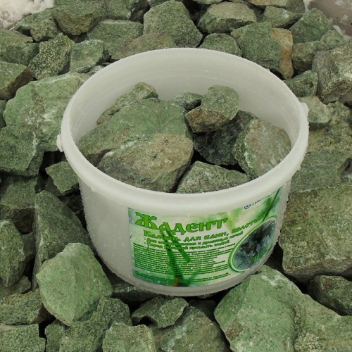 Камни для бани Жадеит колотый 15кг в Воронеже