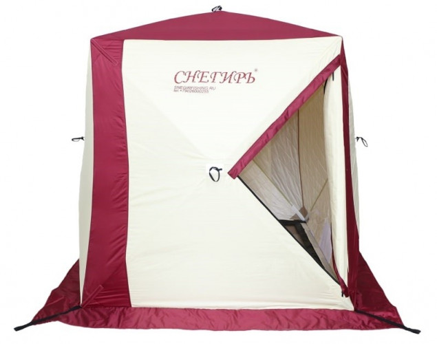 Зимняя палатка для рыбалки Куб Снегирь 3T в Воронеже