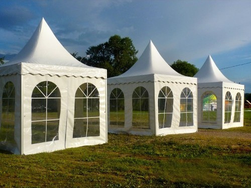 Шатер Пагода Giza Garden 5 х 5 м белый HQ в Воронеже