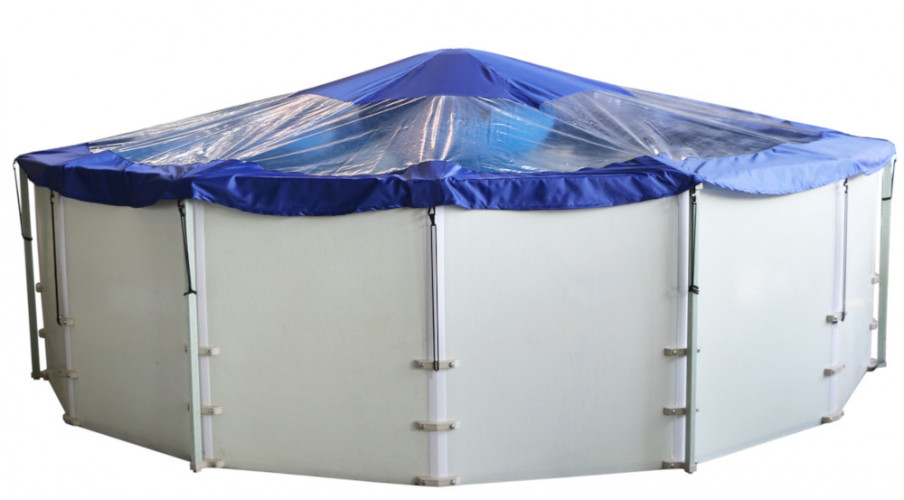 Тент для бассейна с надувной подушкой "Фиеста" в Воронеже