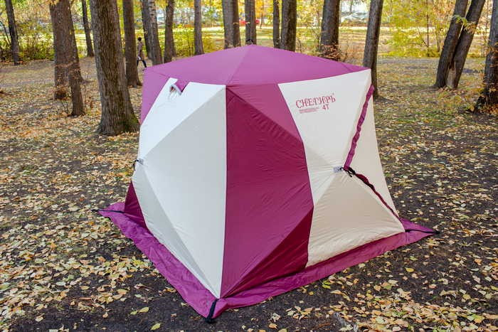 Зимняя палатка для рыбалки Куб Снегирь 4T в Воронеже