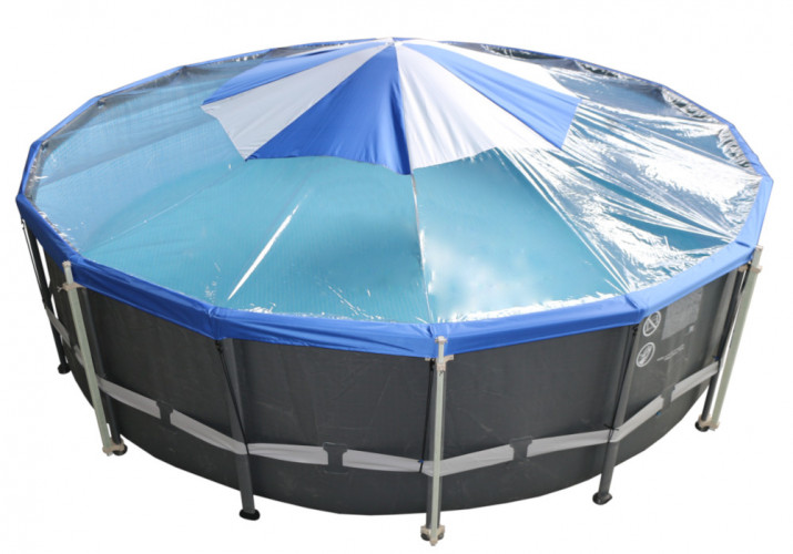 Тент для бассейна Intex/Bestway с надувной подушкой "Фиеста" в Воронеже