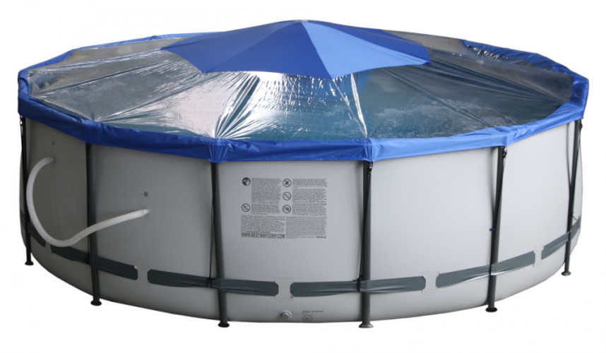 Тент для бассейна Intex/Bestway с надувной подушкой "Фиеста" в Воронеже