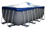 Тент для прямоугольного бассейна Intex/Bestway с надувной подушкой "Фиеста" в Воронеже