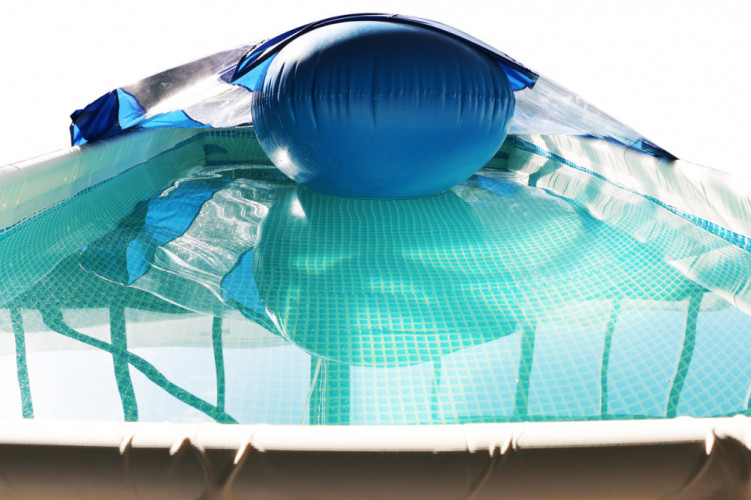 Тент для прямоугольного бассейна Intex/Bestway с надувной подушкой "Фиеста" в Воронеже