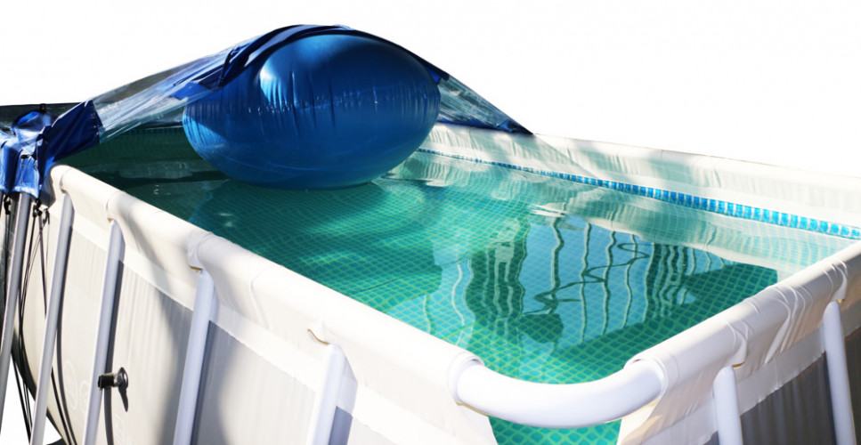 Тент для прямоугольного бассейна Intex/Bestway с надувной подушкой "Фиеста" в Воронеже