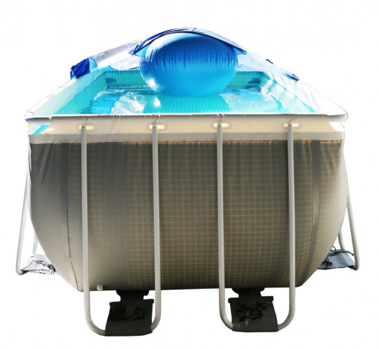 Тент для прямоугольного бассейна Intex/Bestway с надувной подушкой "Фиеста" в Воронеже