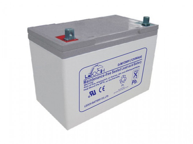 Аккумулятор Leoch DJM1290H (12 В, 90 Ач) в Воронеже