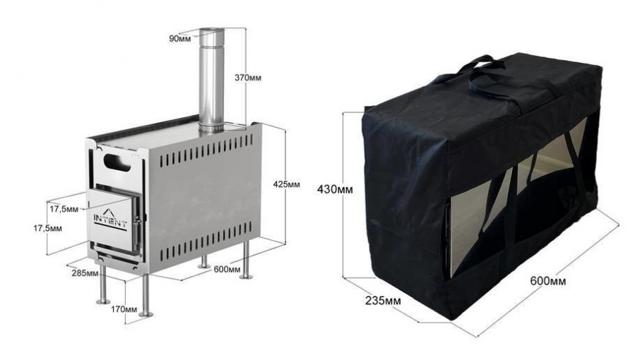 Печь банная INTENT в Воронеже
