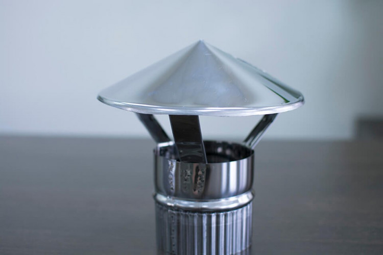 Зонт-дымник на трубу d-80 мм.(нерж) в Воронеже