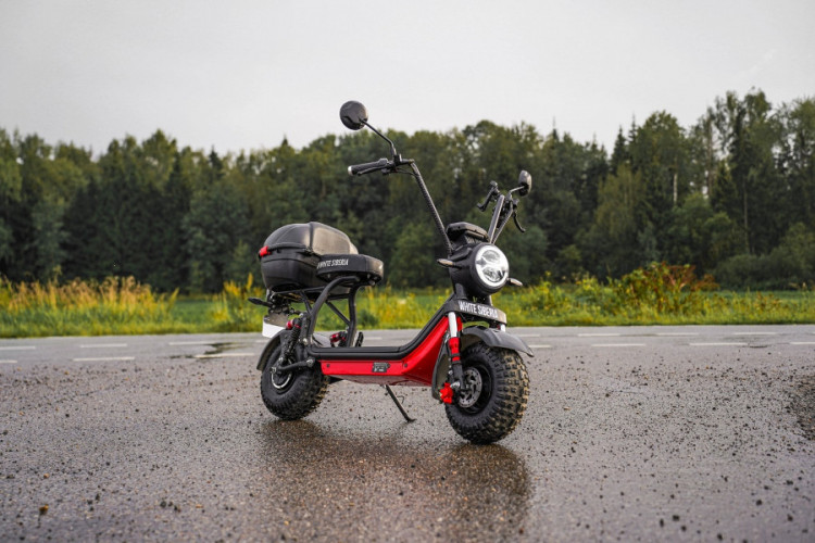 Электроскутер WHITE SIBERIA MINI R 2.0 1200W в Воронеже