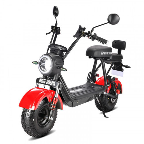 Электроскутер WHITE SIBERIA MINI R 2.0 1200W в Воронеже
