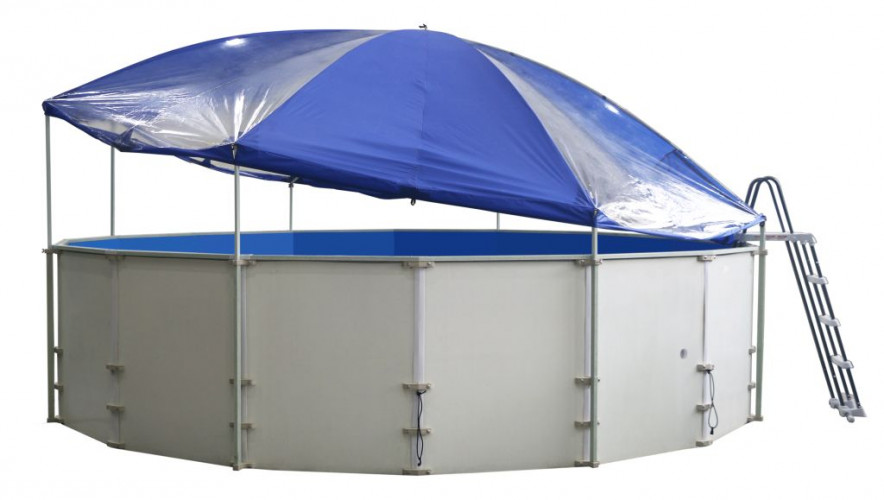 Подъемный тент-навес для бассейна "Фиеста" в Воронеже