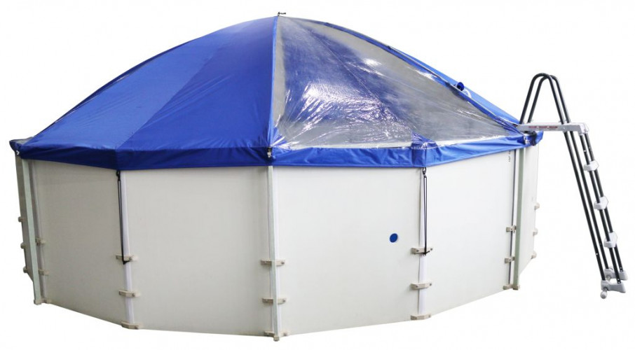 Подъемный тент-навес для бассейна "Фиеста" в Воронеже