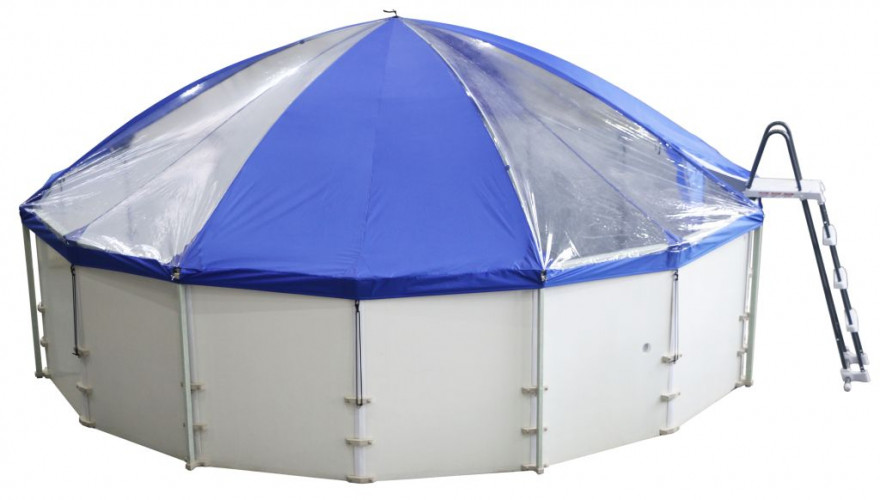 Подъемный тент-навес для бассейна "Фиеста" в Воронеже