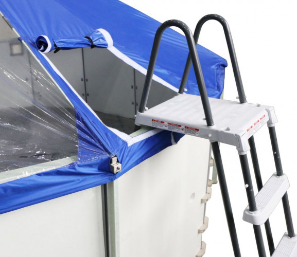 Подъемный тент-навес для бассейна "Фиеста" в Воронеже