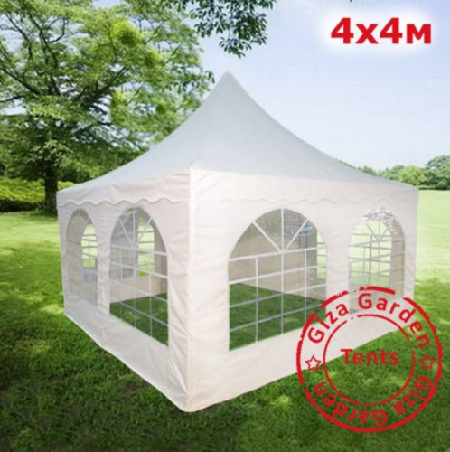 Шатер Пагода Giza Garden 4 х 4 м белый в Воронеже