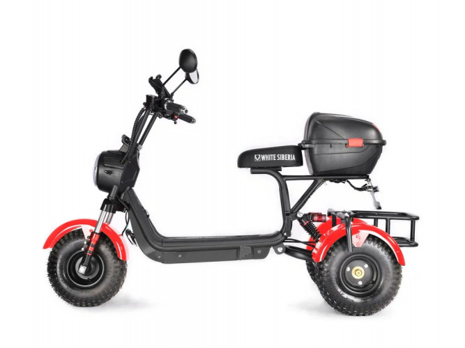 Электроскутер White Siberia TRIKE MINI 1500W в Воронеже