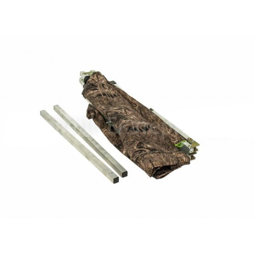 Раскладушка алюминиевая Медведь 190x75 см (широкая) в Воронеже