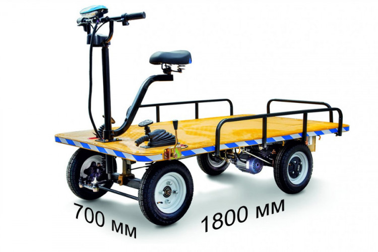 Грузовая электрическая тележка RuTrike СКЛАД 1800 в Воронеже