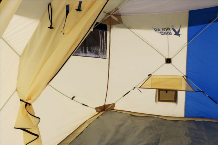 Шатер-тент Polar Bird 4SK Long + Тент-навес в Воронеже