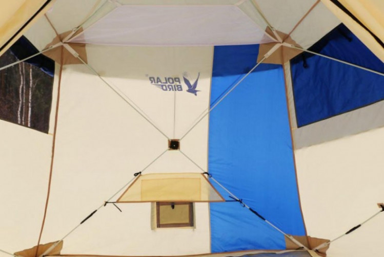 Шатер-тент Polar Bird 4SK Long + Тент-навес в Воронеже