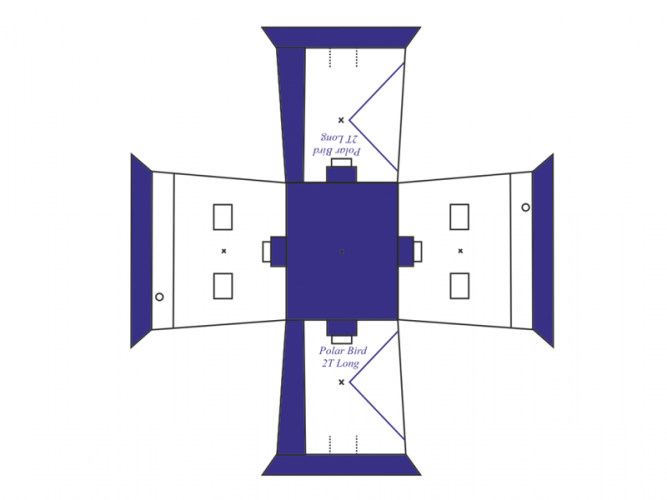 Зимняя палатка Polar Bird 2T Long компакт в Воронеже