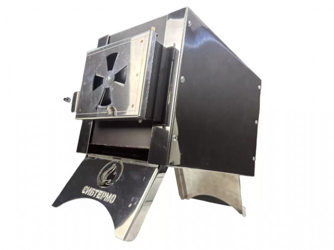 Печь дровяная Сибирка средняя из нержавейки в Воронеже