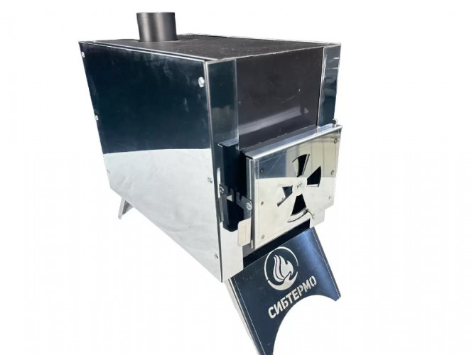 Печь дровяная Сибирка средняя из нержавейки в Воронеже