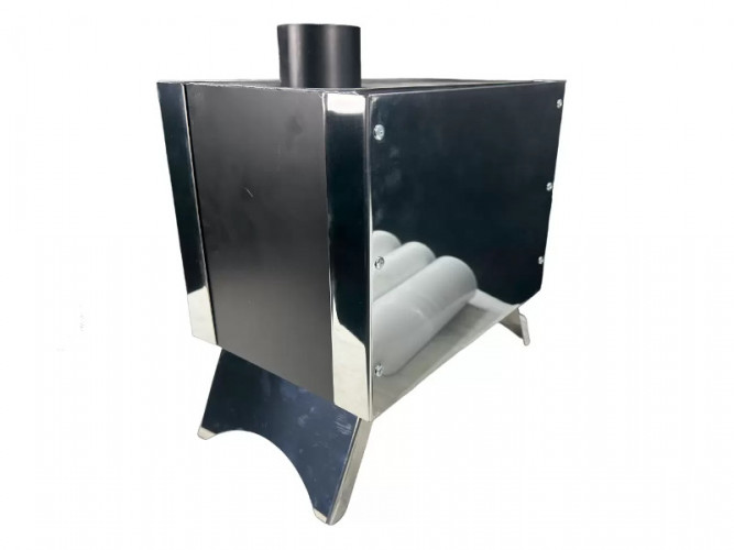 Печь дровяная Сибирка средняя из нержавейки в Воронеже