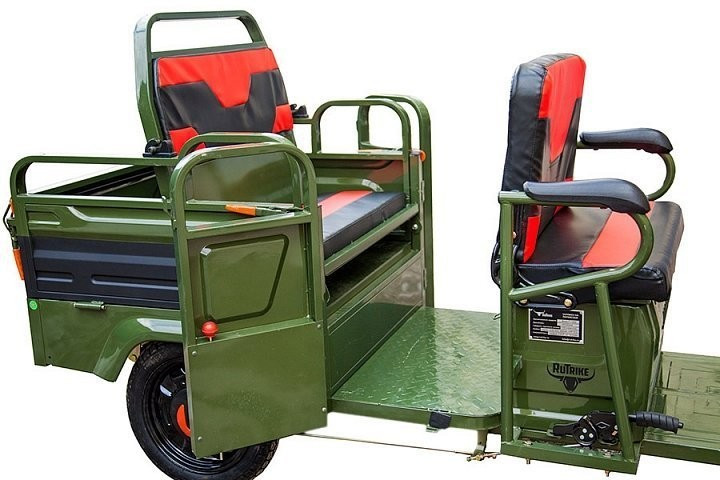 Грузовой электрический трицикл RuTrike Вояж П Трансформер в Воронеже