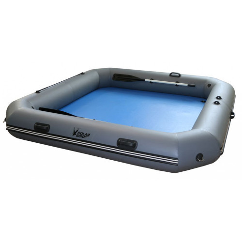 Надувной плот-палатка Polar bird Raft 260+слани стеклокомпозит в Воронеже