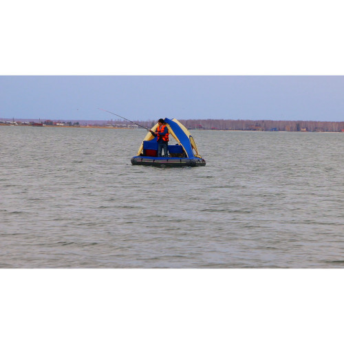 Надувной плот-палатка Polar bird Raft 260+слани стеклокомпозит в Воронеже