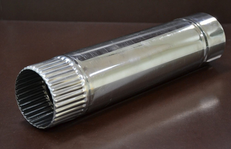 Сегмент трубы дымохода 90 мм. в Воронеже