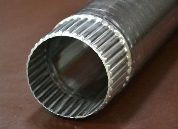 Сегмент трубы дымохода 90 мм. в Воронеже