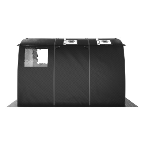 Мобильная баня-палатка МОРЖ Max (Черный) в Воронеже