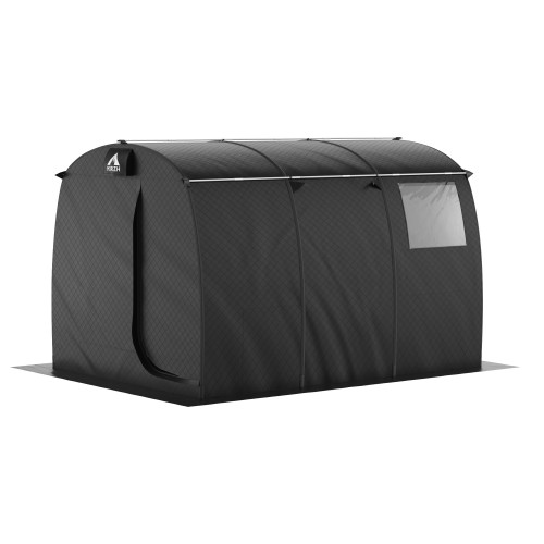 Мобильная баня-палатка МОРЖ Max (Черный) в Воронеже