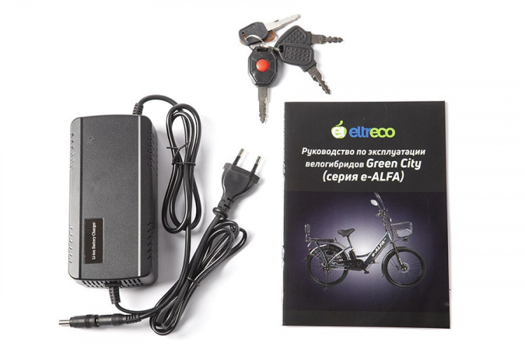 Электровелосипед Green City e-ALFA NEW для курьеров в Воронеже