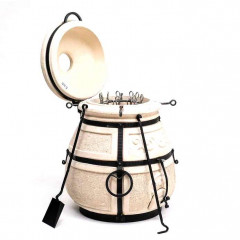 Тандыр Сармат Скиф с откидной крышкой Тандыр Сармат Скиф с откидной крышкой