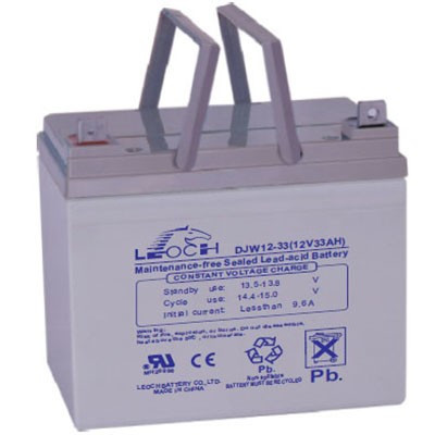 Аккумулятор Leoch DJW1233 AMG (12 В, 33 Ач) в Воронеже