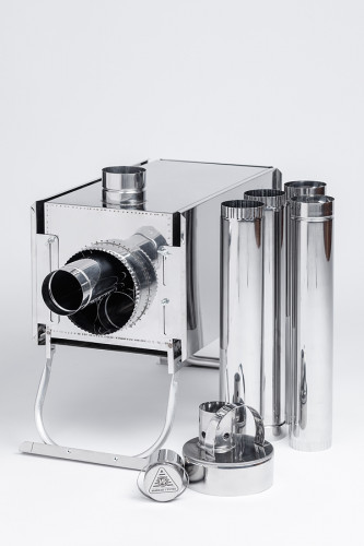 Печь Инвент экономка средняя с регулирующимися экранами в сумке в Воронеже