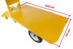 Грузовая электрическая тележка RuTrike Плита 1500 в Воронеже