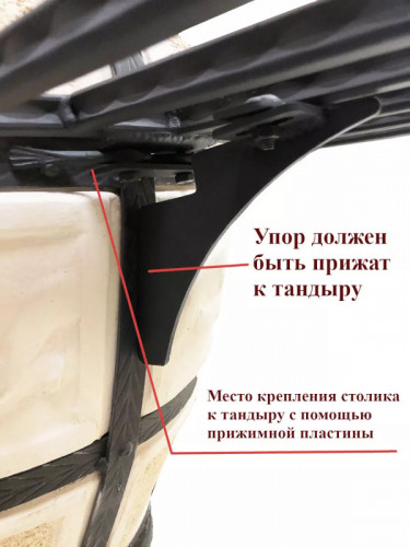 Боковой столик для тандыра в Воронеже