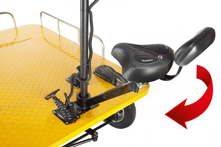 Грузовая электрическая тележка RuTrike СКЛАД 1500 NEW в Воронеже