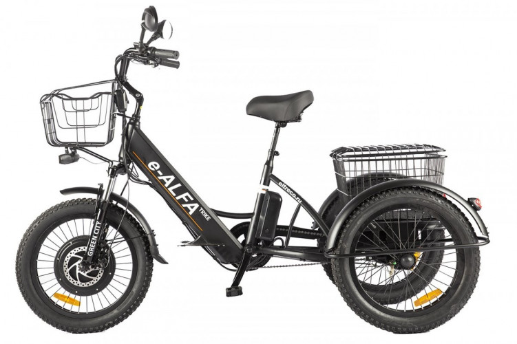 Электрофэтбайк Eltreco Green City e-ALFA Trike в Воронеже