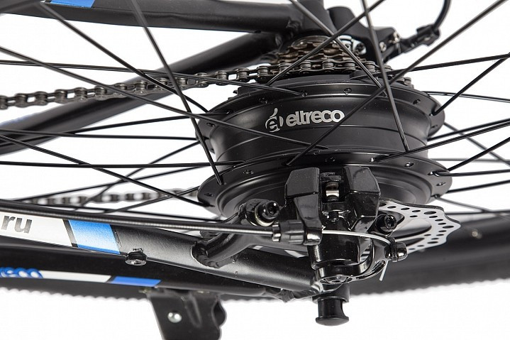 Мотор-колесо Eltreco 48V 1000W LCD 26" АКБ 48V 10А/ч в Воронеже