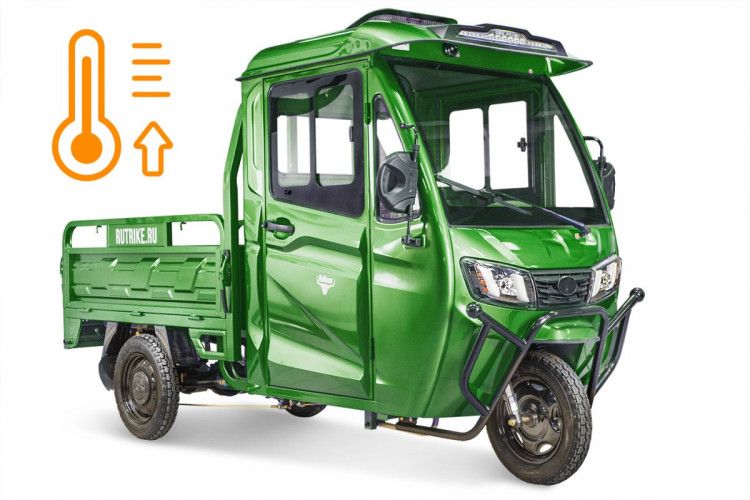 Электротрицикл Rutrike КАРГО Кабина обогрев 1500 грузовой в Воронеже